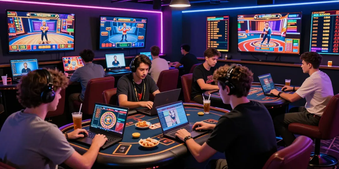 Exciting online gaming atmosphere featuring ZEUS222 players engaging in virtual casino games.