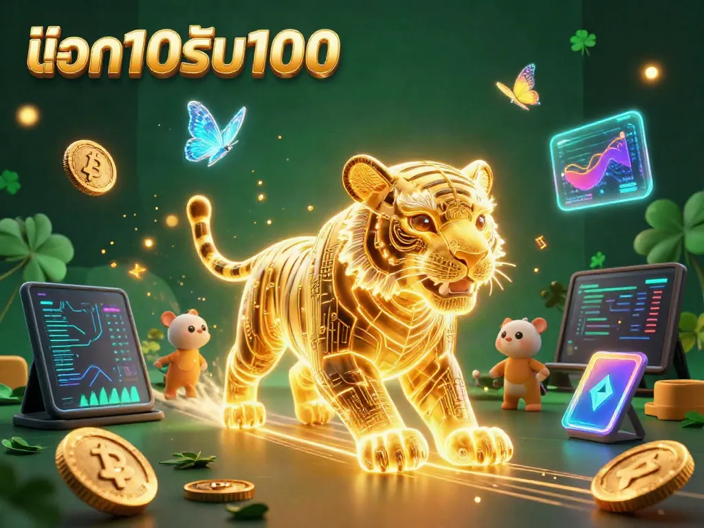 ฝาก10รับ100 สนุกกับเกมเดิมพันออนไลน์ในคาสิโนดิจิตอลที่ยอดเยี่ยม