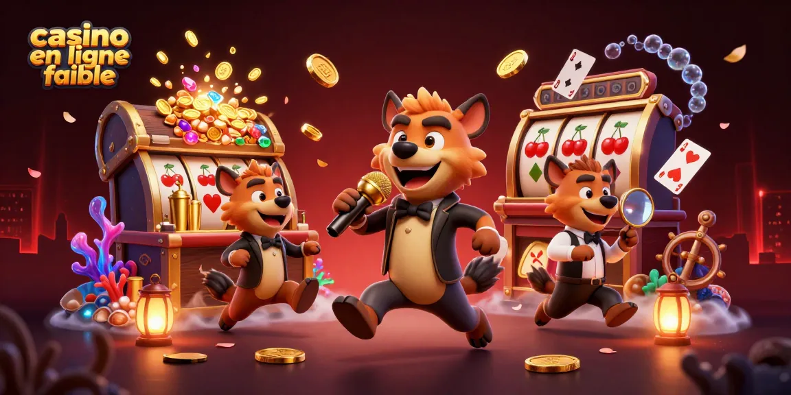 Profitez des moments de joie au casino en ligne fiable avec des hyènes animées, offrant des jeux captivants.