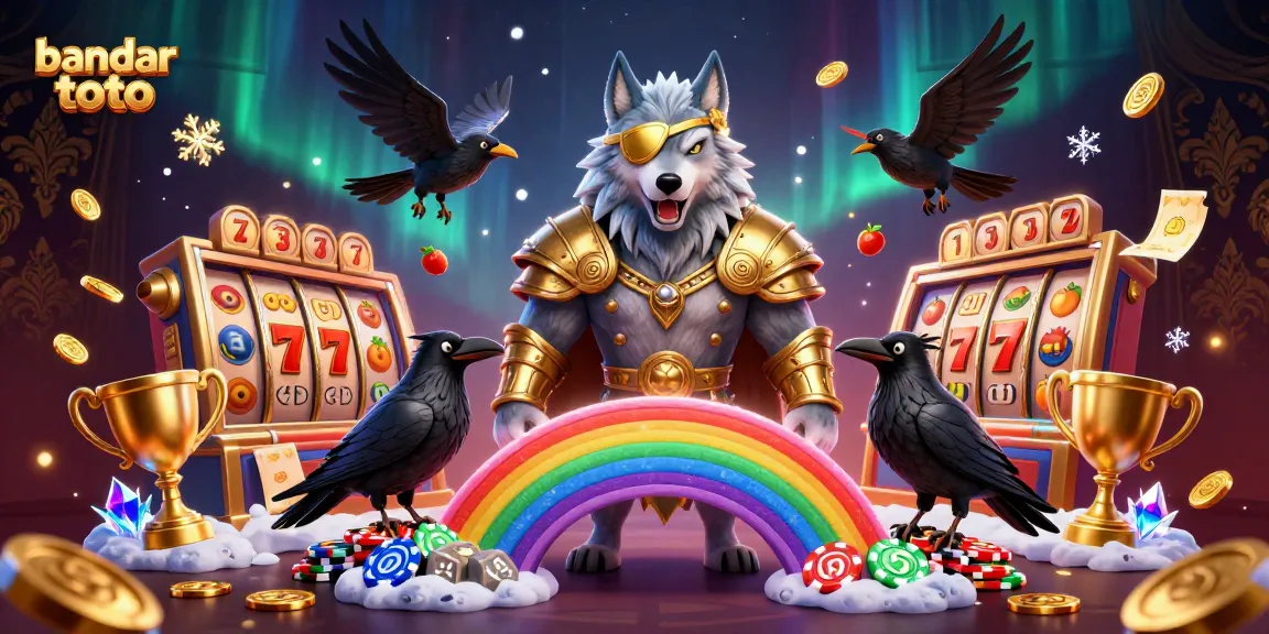 Experience the thrills of bandar toto with dynamic slot elements and engaging 3D characters.