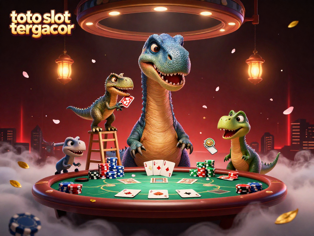 Experience thrilling gaming with toto slot tergacor featuring unique casino characters and vibrant game elements.