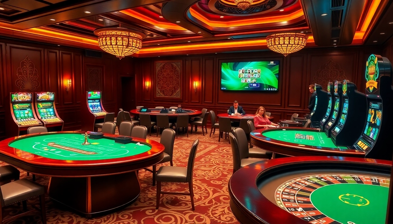 Dewacasino login interface displayed on a luxurious gaming table in an online casino.