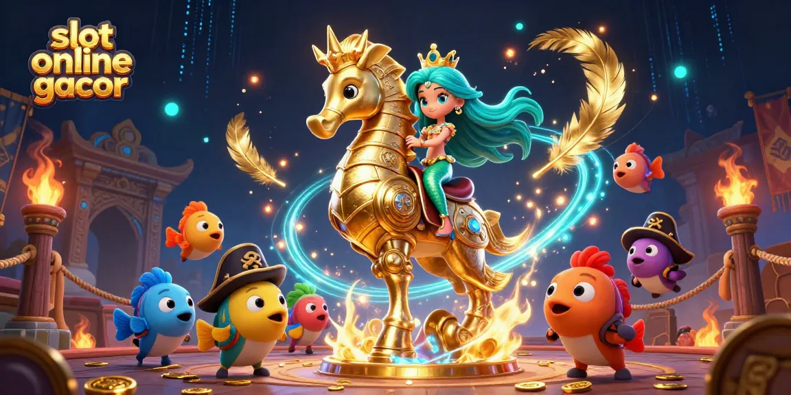Experience thrilling gameplay with slot online gacor in an engaging underwater casino made vibrant with colorful elements.