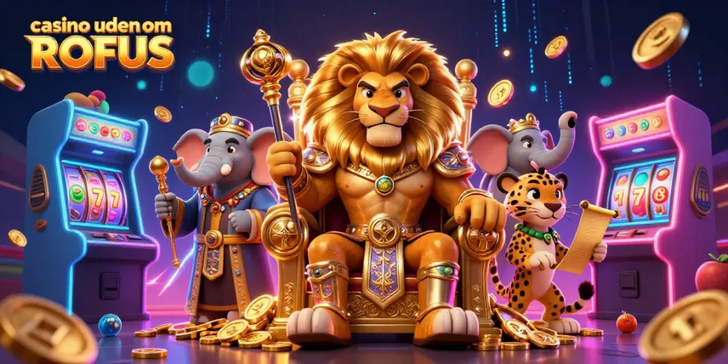 Experience thrilling gameplay at casino uden om ROFUS with roulette, slots, and dazzling designs.