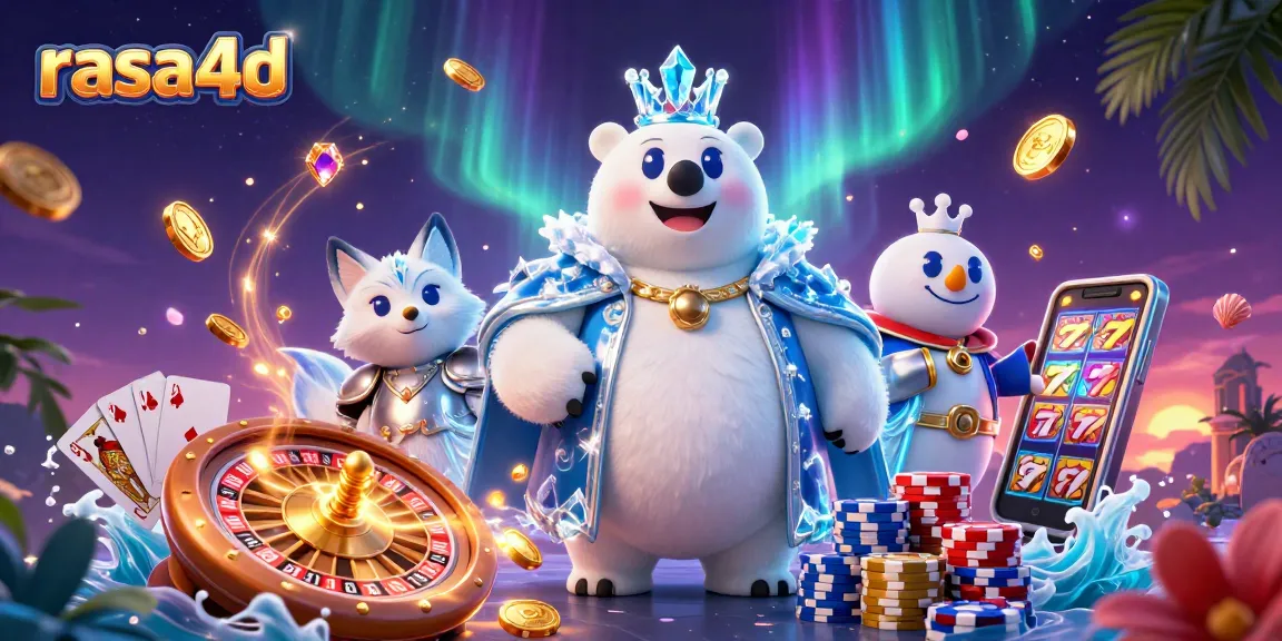 Rasakan keseruan bermain di rasa4d dengan raja es polar dan teman beruang di kasino digital.