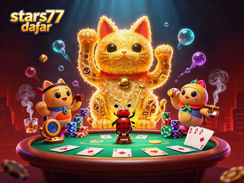 Stars77 daftar memberikan analisis pasar yang akurat dalam ilustrasi kasino yang sangat menarik.