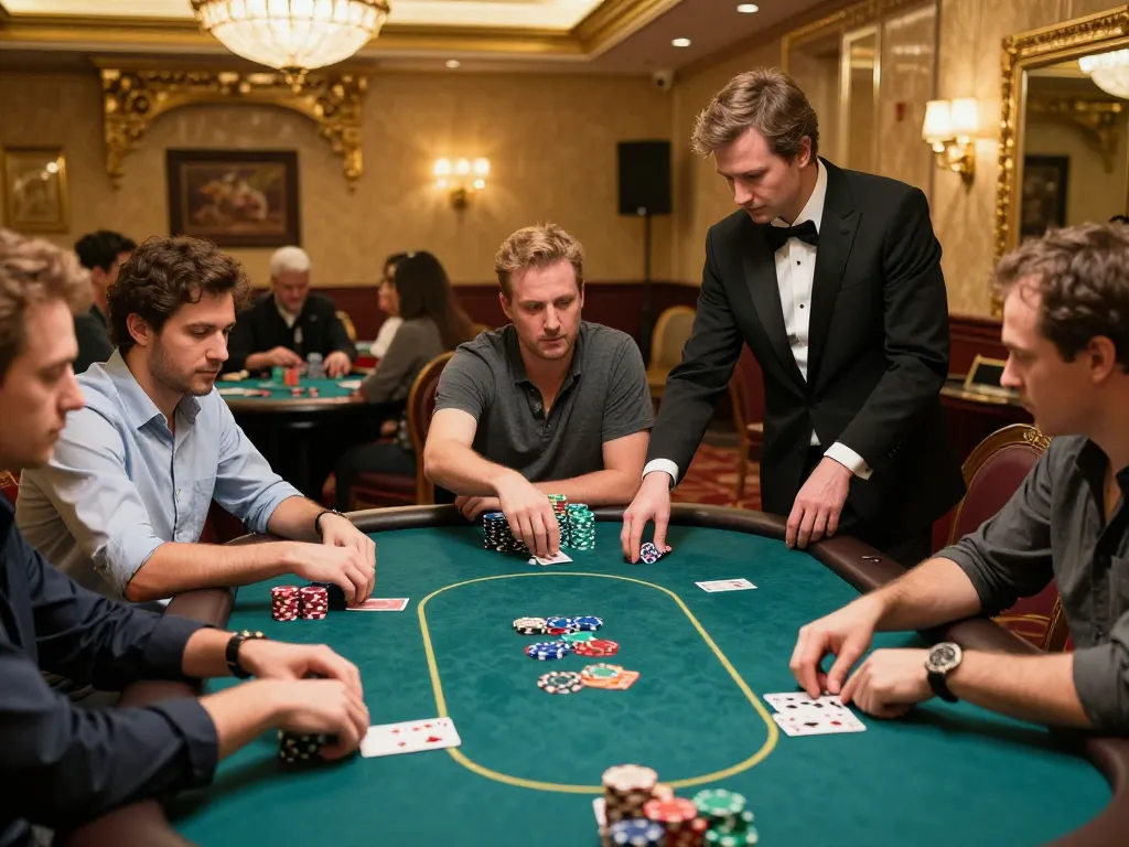 Players experiencing high-stakes poker excitement at rik vip casino.