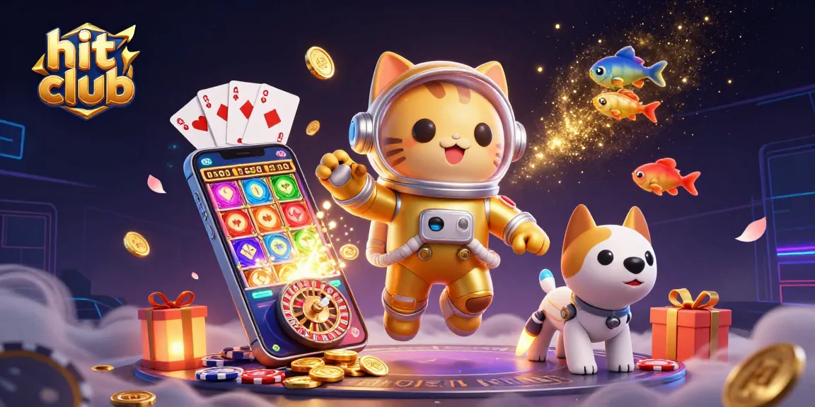 Experience exciting gameplay at hit club with colorful slots, vibrant characters, and dynamic casino elements.