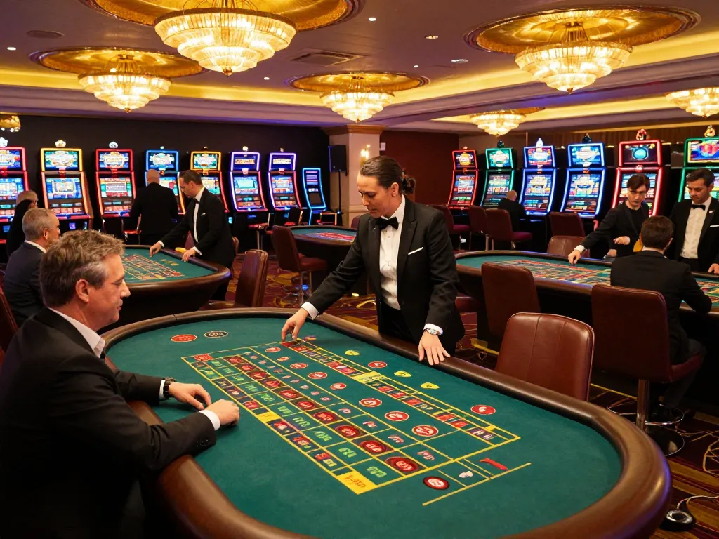 Players engaged at roulette tables on rr88co, showcasing vibrant casino action and excitement.