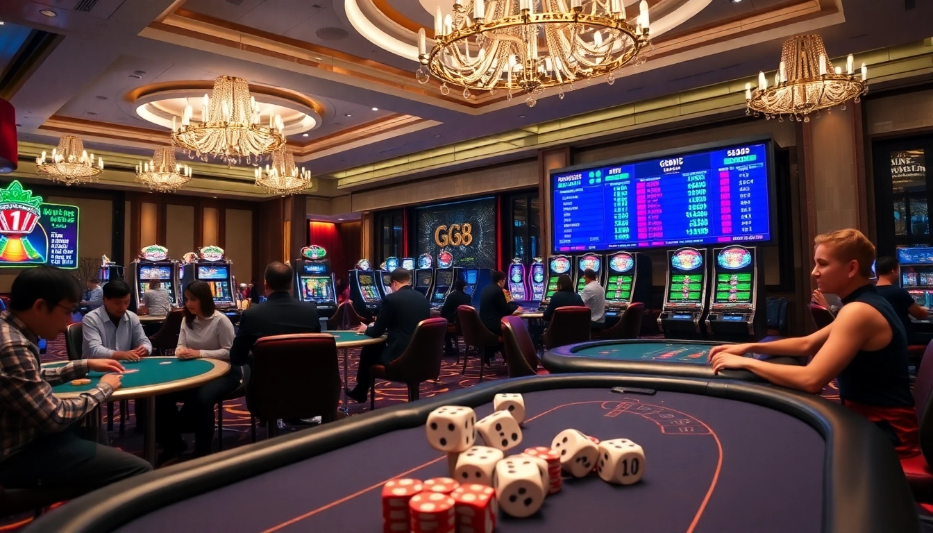 Experience the thrill of gaming at https://gg88.cn.com/ with luxurious casino tables and vibrant betting action.