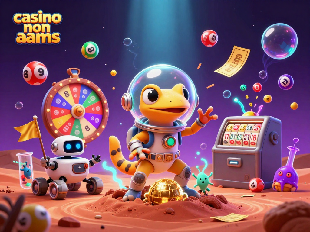 Il casino non AAMS emerge tra sabbie rosse di Marte, con avvincenti elementi di gioco che danzano