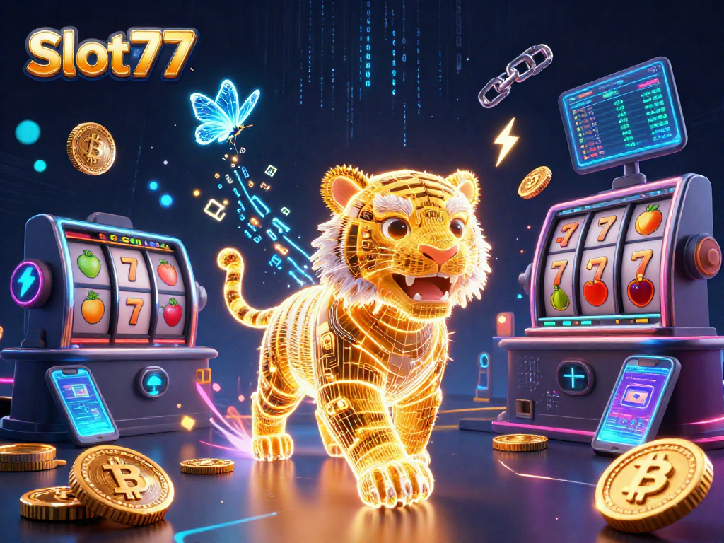 Slot77 menawarkan pengalaman bermain slot yang memukau dengan simbol keberuntungan dan jackpot cerah.