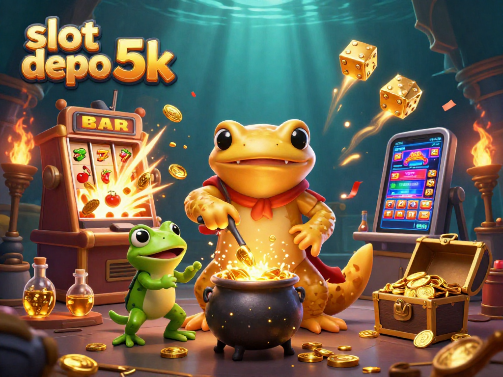 Play big with slot depo 5k and witness a vibrant jackpot explosion of coins and symbols.