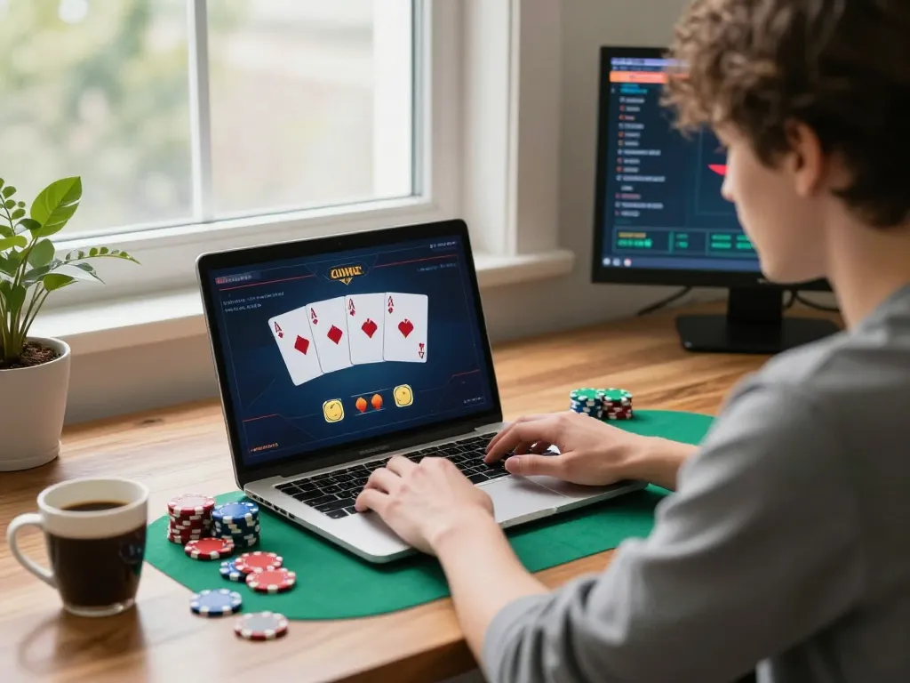 Trải nghiệm chiến lược chiến thắng tại lucks8 thông qua trò chơi poker trực tuyến tại nhà với không khí hấp dẫn.