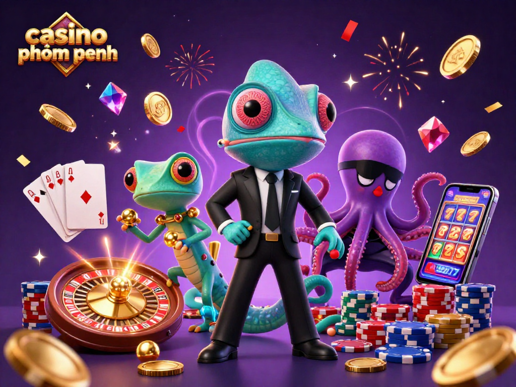 Experience casino phnom penh with captivating gaming action in a vibrant, festive atmosphere.