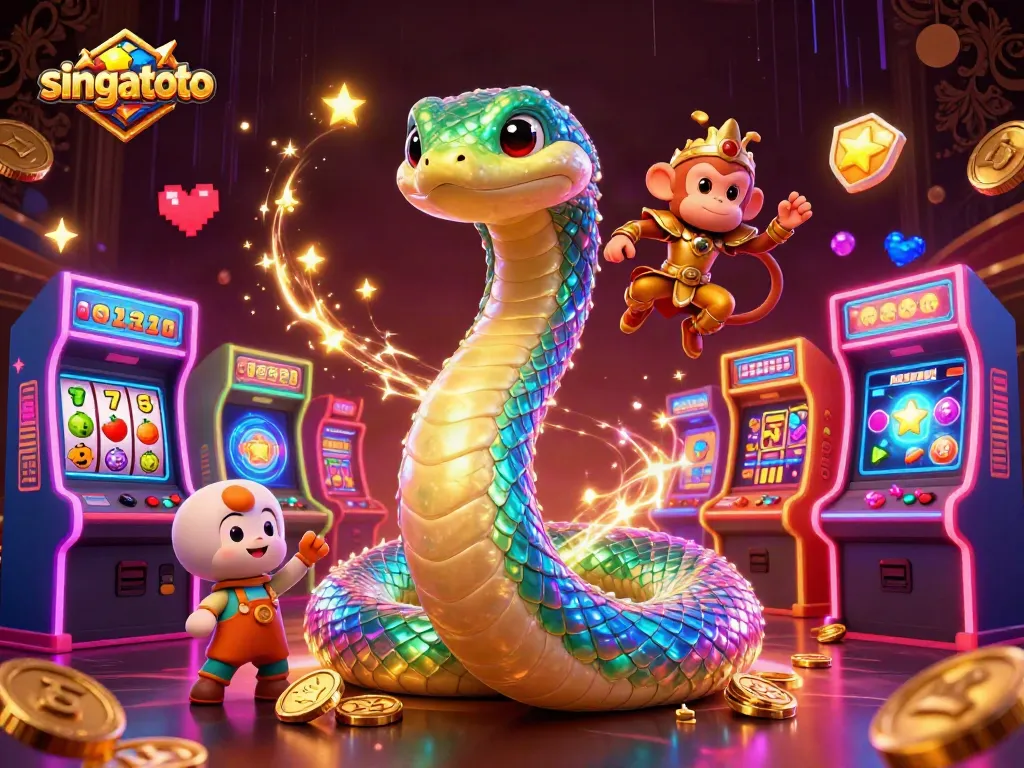 Experience the thrill of singatoto with vibrant gaming elements and dynamic characters.