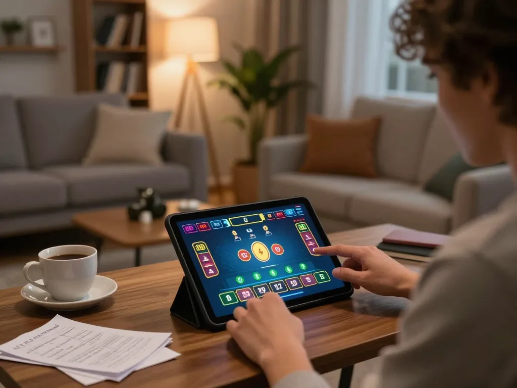 Engaging with Link SV368 in a lively online casino atmosphere showcasing strategic gameplay.