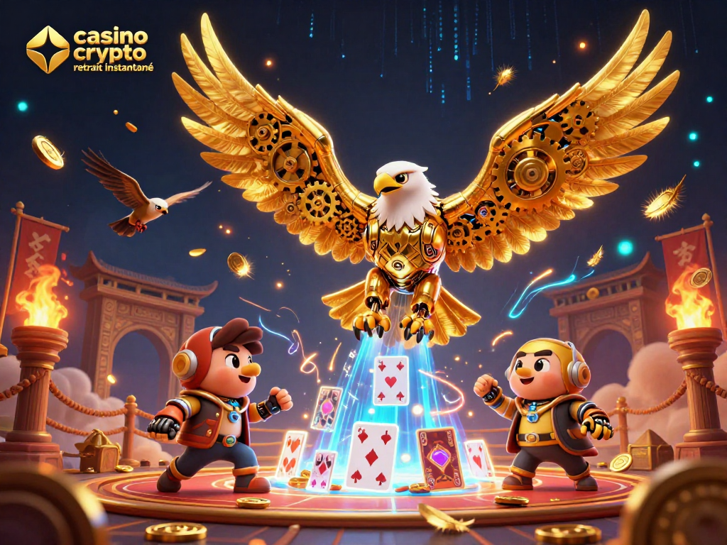 Gagnez rapidement vos gains avec un casino crypto retrait instantané dans un décor 3D captivant.