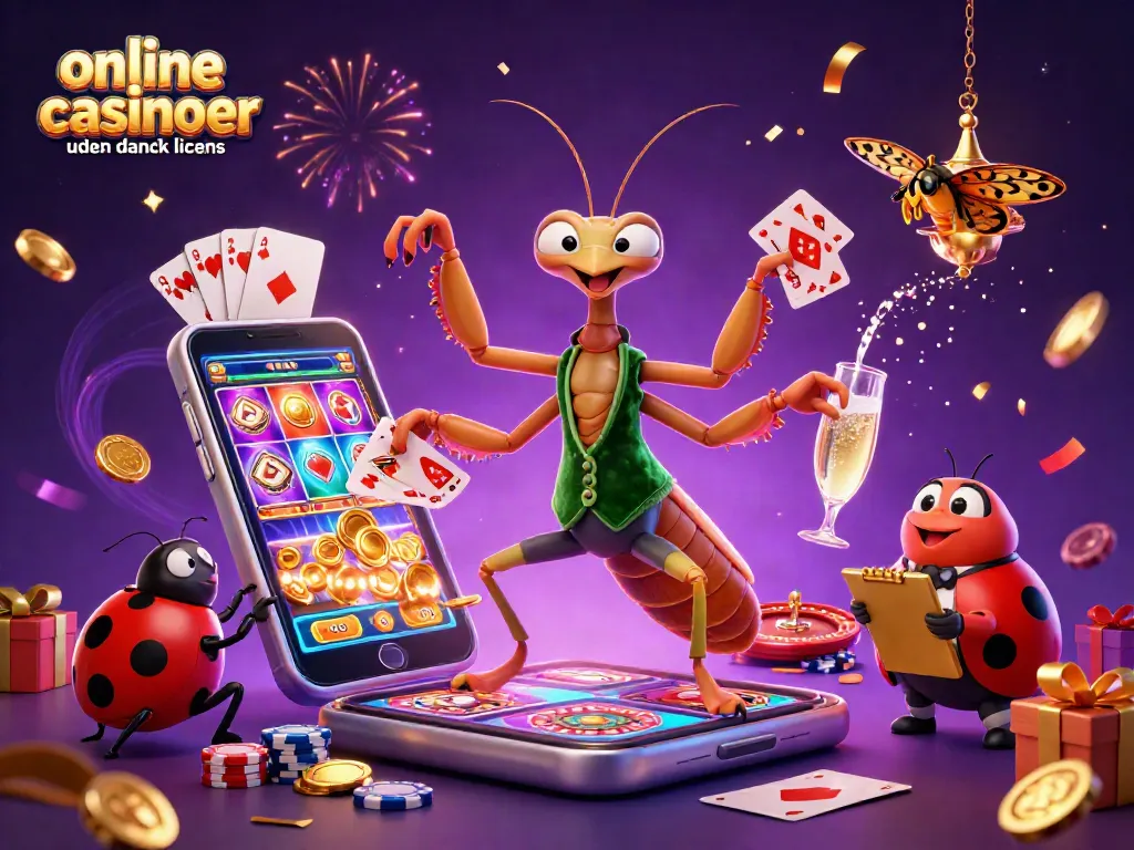 Experience thrill at online casinoer uden dansk licens with lively cartoon characters and exciting game elements.