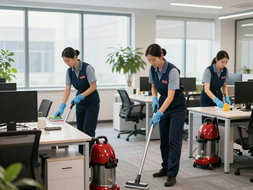 Professioneller Büroreinigungsservice in Münster, der Hygiene für Unternehmen gewährleistet.