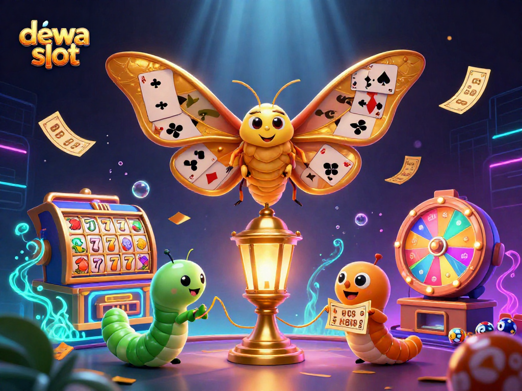 Menangkan hadiah menarik dengan dewa slot dan simbol keberuntungan dalam permainan kasino.