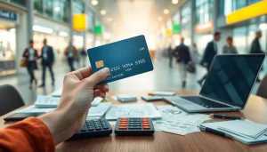 카드깡에 대한 디테일한 재정 거래 장면을 보여주는 그림