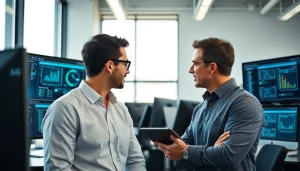 Engaged Proxmox Virtualization Experts in a collaborative and technology-driven workspace.