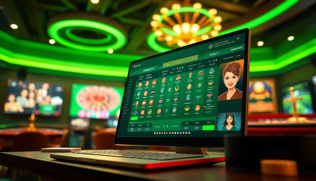 Interactive online gambling experience at mm88 sa com with vibrant interface and engaging atmosphere.