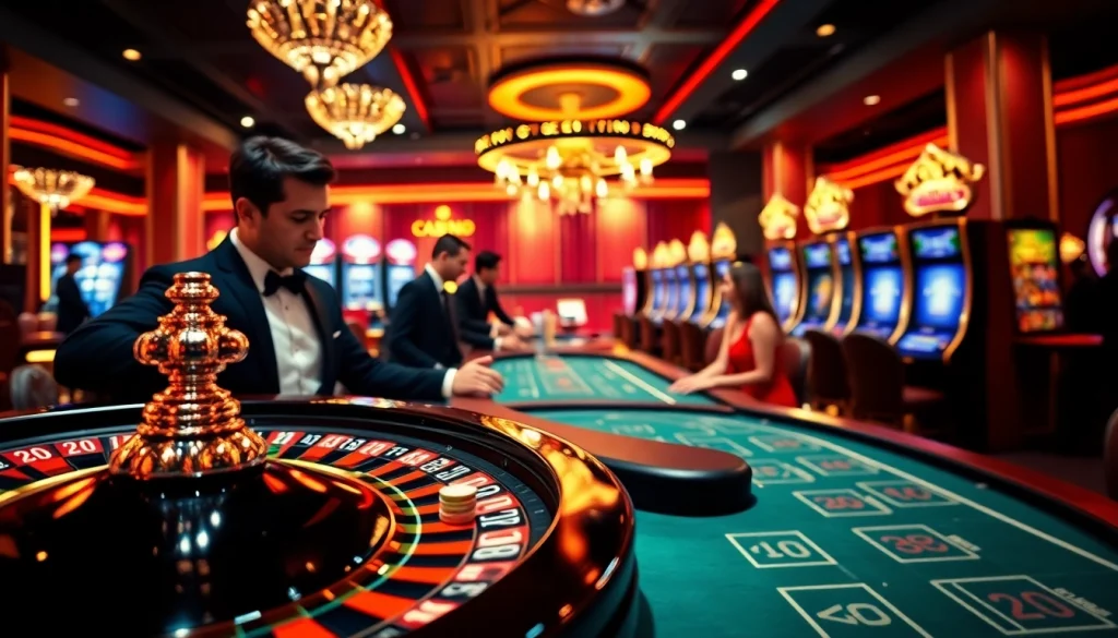 LC88 players enjoying an exciting game on a vibrant casino table.