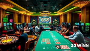 Experience the excitement of Trang Chủ 32WIN with vibrant casino games and live betting action.