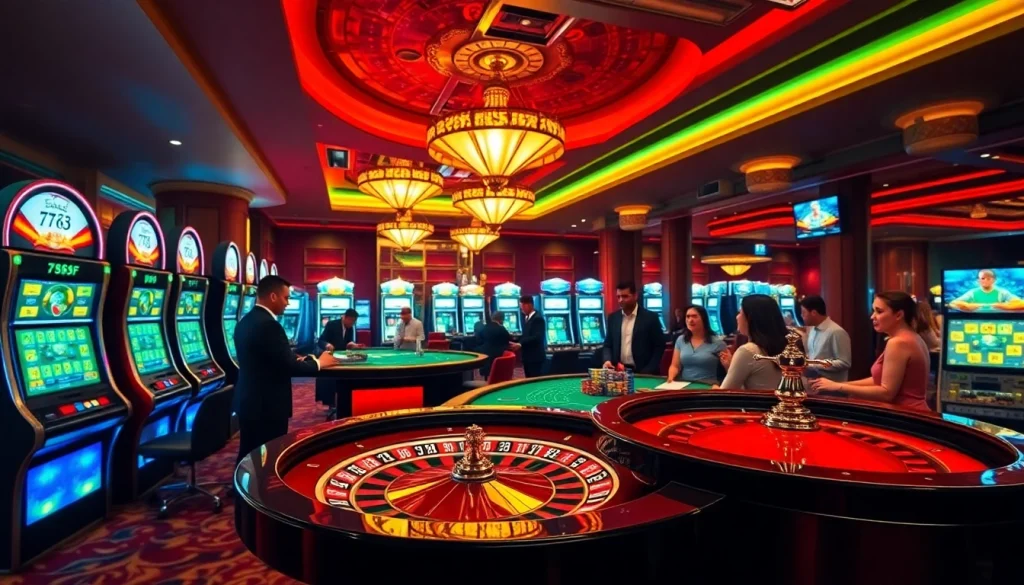 Experience the thrill of 789f with exciting casino games and vibrant slot machines.