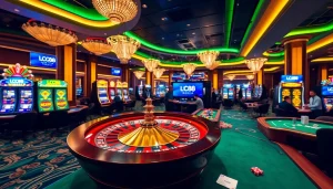 Experience the excitement of the LC88 Media online casino with roulette and poker action.