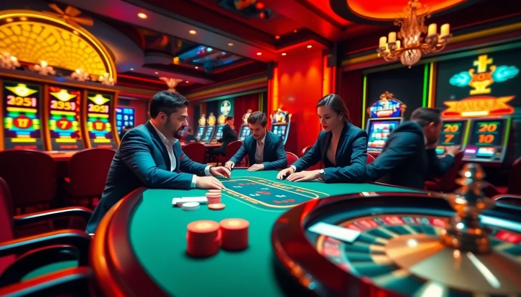 Experience the thrill of high-stakes poker at the bk8th online casino with luxurious elements.