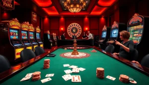 Experience the excitement of winning at 69vn.gb.net's interactive casino tables with vibrant gaming elements.