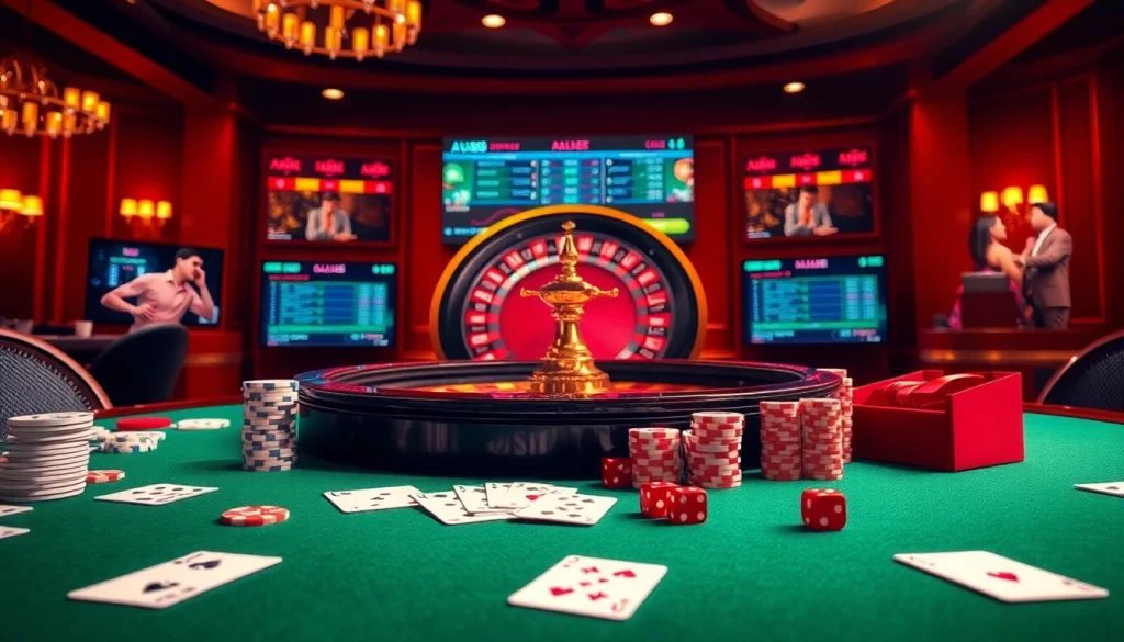 Experience high-stakes gaming excitement at https://au88.select/ with luxurious casino visuals.