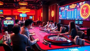 Exciting online gaming experience at good88.hu.net with vibrant casino atmosphere