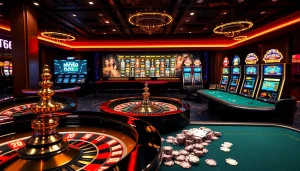 Experience the thrill of gambling at MV66 with vibrant casino scenes and exciting gameplay.