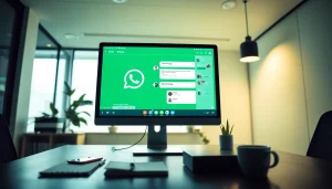 在桌面端体验 WhatsApp网页版界面，实现无缝沟通。