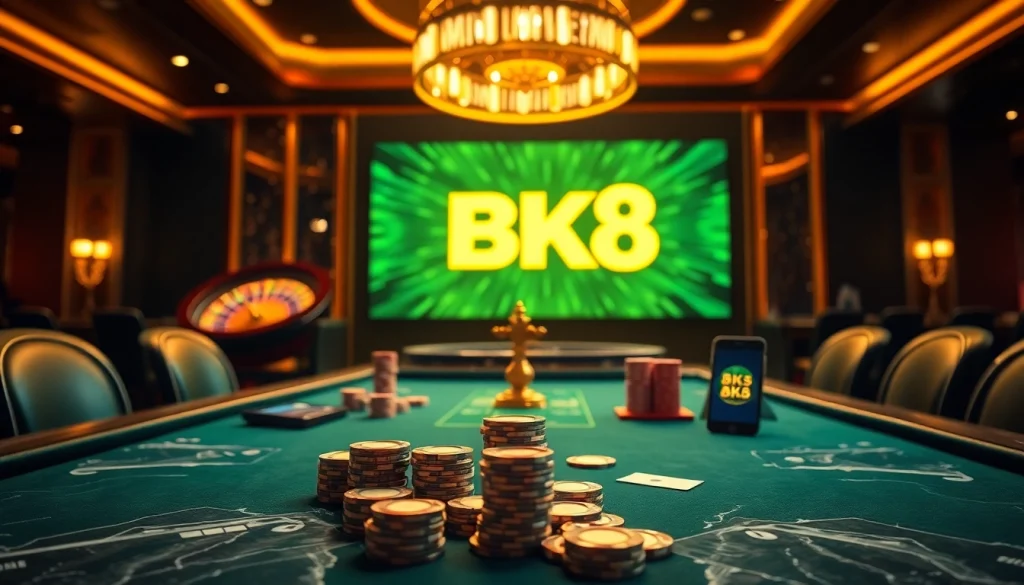 Experience thrilling gaming at BK8 with vibrant tables and advanced technology.