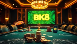 Experience thrilling gaming at BK8 with vibrant tables and advanced technology.
