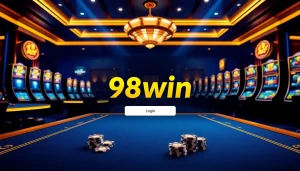 98win đăng nhập interface showcasing vibrant casino elements for an exciting user experience.