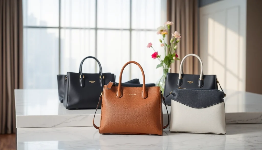 레플리카 핸드백의 고급스러운 디테일을 강조한 사진입니다.