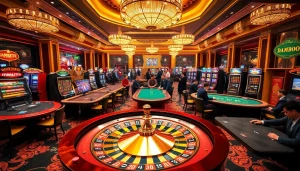 Experience the thrilling atmosphere of DN88's luxurious casino with exciting gaming moments.
