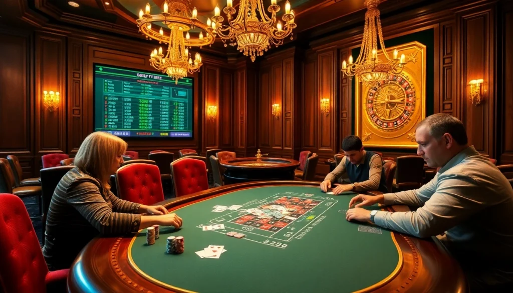 Experience the thrill of high-stakes poker at https://vaoluoitv.it.com with vibrant colors and luxurious atmosphere.