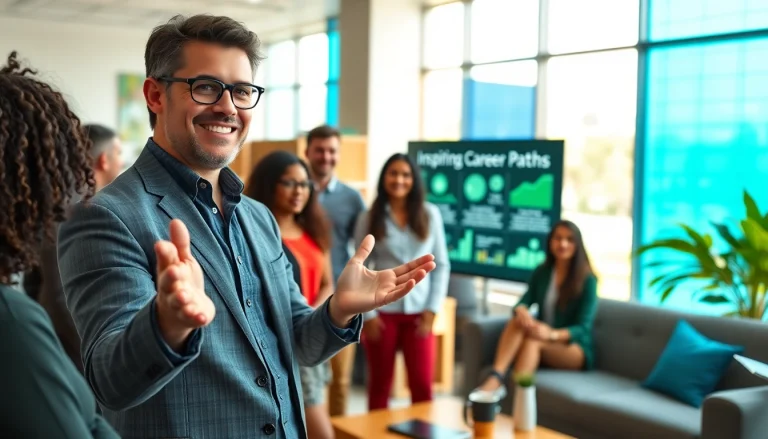 Find my true calling while exploring career paths with an expert in a bright, engaging setting.