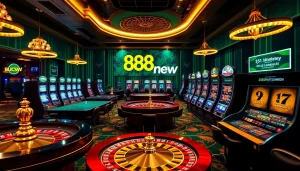 Experience thrilling gameplay with the interactive 888new casino, featuring engaging slots and roulette.