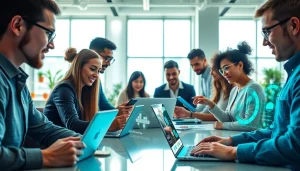 快连下载用户在现代工作空间中轻松连接设备，以增强速度和安全性。