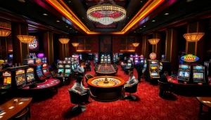 Experience excitement at KJC Global with diverse casino games and vibrant atmosphere.