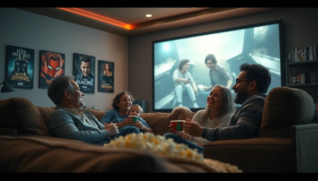 ดูหนัง ที่บ้านพร้อมครอบครัวในบรรยากาศอบอุ่น