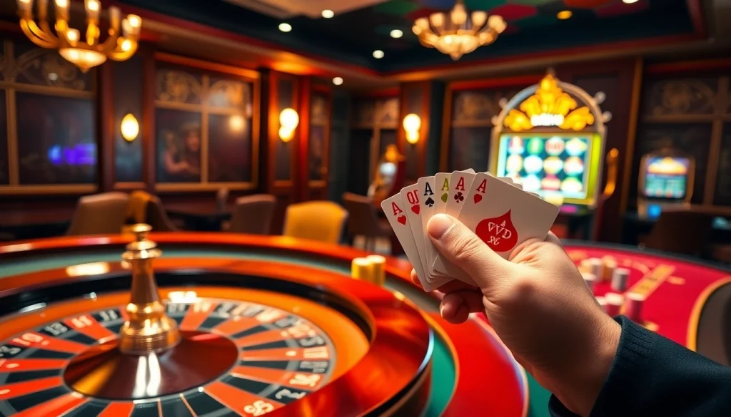 Experience the excitement of winning at 888VND with vibrant casino games and thrilling atmosphere.